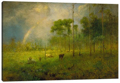 Rainbow in Georgia, between 1886 and 1892  Canvas Art Print