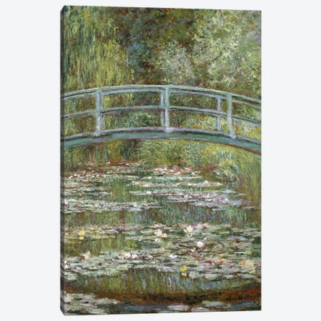 The Water-Lily Pond, 1899  Canvas Print #BMN4133} by Claude Monet Canvas Artwork