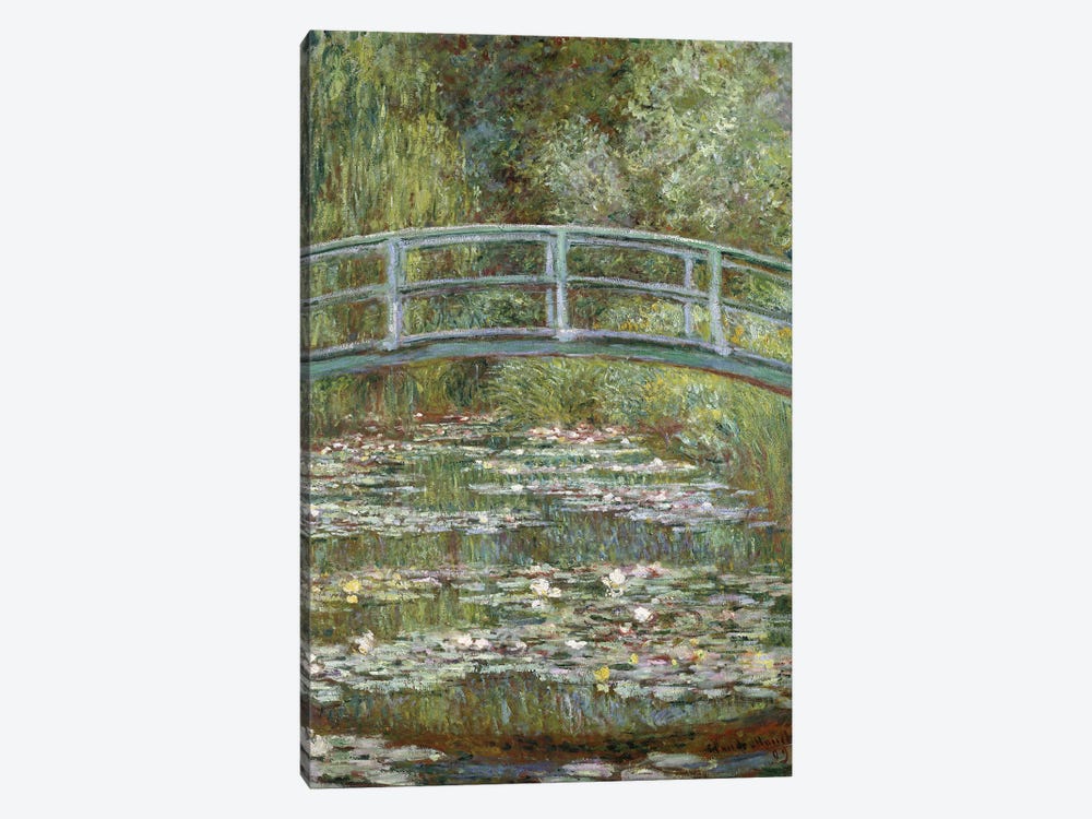 The Water-Lily Pond, 1899  by Claude Monet 1-piece Canvas Artwork