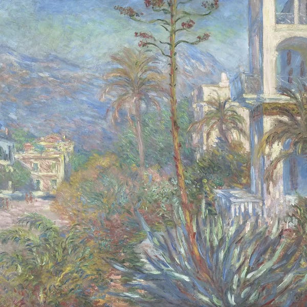 Claude Monet: Villas at Bordighera, 1884  by Claude Monet