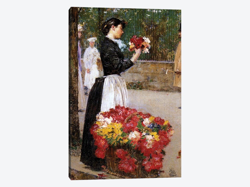 The Flower Girl, 1888  1-piece Canvas Artwork