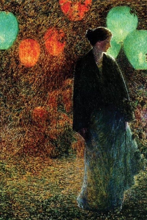 July Night, 1898  by Childe Hassam wall art