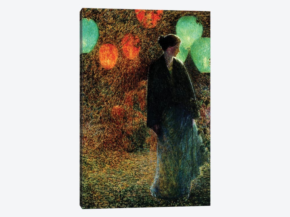 July Night, 1898  by Childe Hassam 1-piece Canvas Art Print