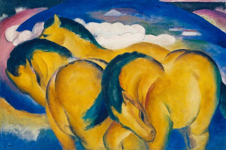 The Little Yellow Horses, 1912 