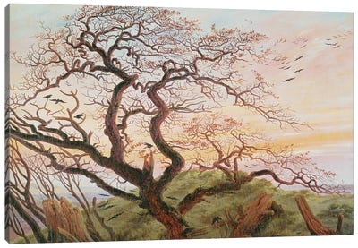 The Tree of Crows, 1822  Canvas Art Print - Romanticism Art
