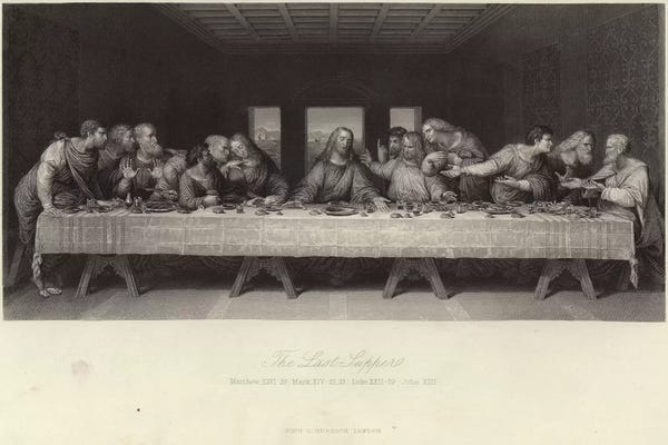Furniture: The Last Supper by Leonardo da Vinci