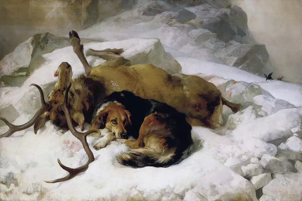 Sir Edwin Landseer: Chevy, 1868  by Sir Edwin Landseer