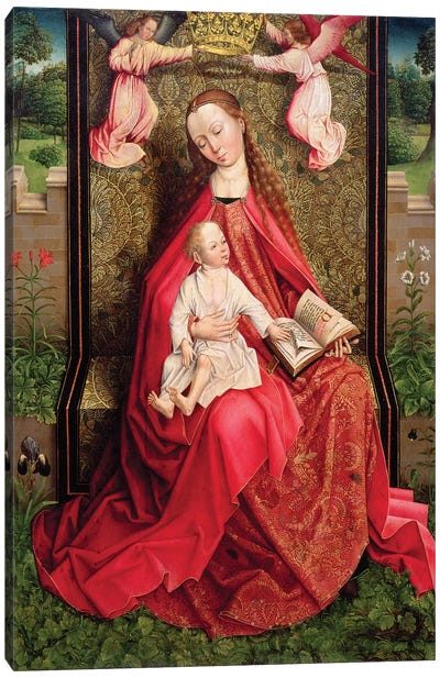 Virgin and Child  Canvas Art Print