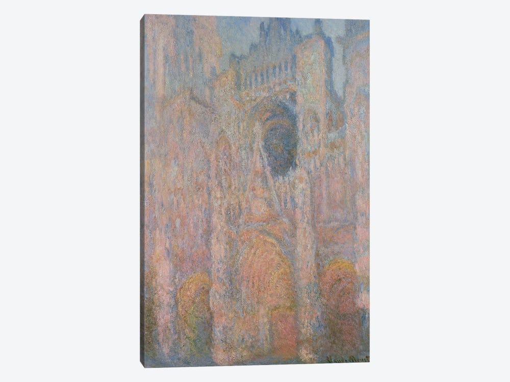 Rouen Cathedral, 1891 1-piece Canvas Artwork