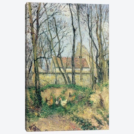 The Path of the Wretched, 1878 Canvas Print #BMN4427} by Camille Pissarro Canvas Print