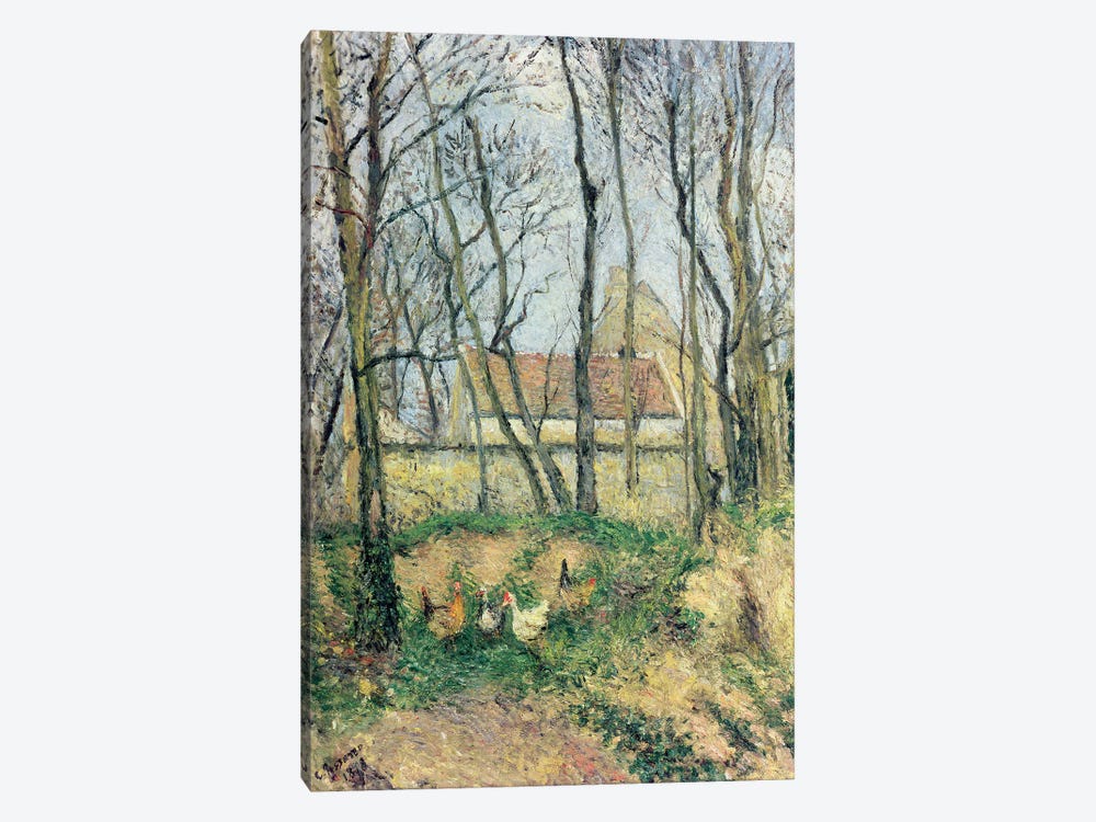 The Path of the Wretched, 1878 by Camille Pissarro 1-piece Art Print