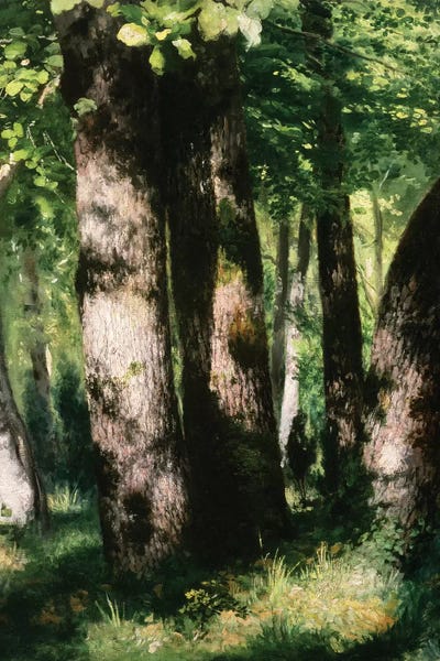 Pierre-Auguste Renoir: In the Forest of Fontainebleau by Pierre-Auguste Renoir
