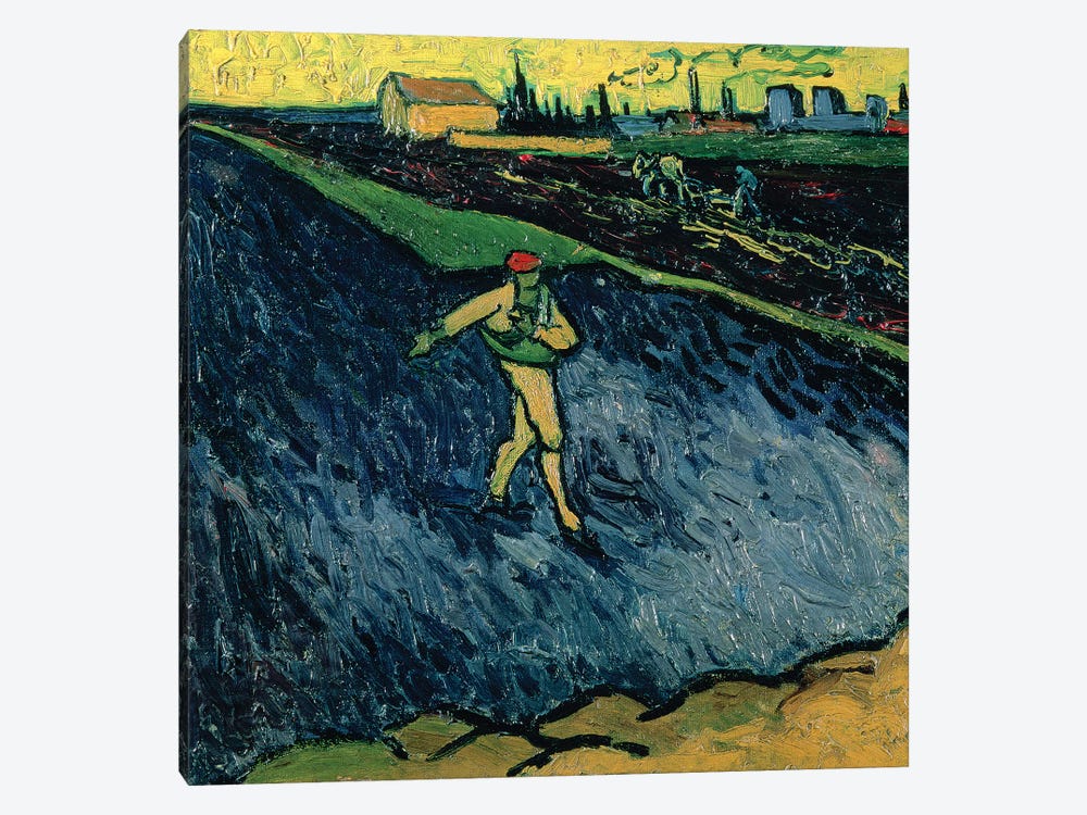 The Sower, 1888  by Vincent van Gogh 1-piece Art Print