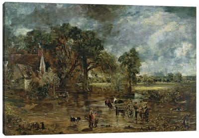 Full scale study for 'The Hay Wain', c.1821  Canvas Art Print