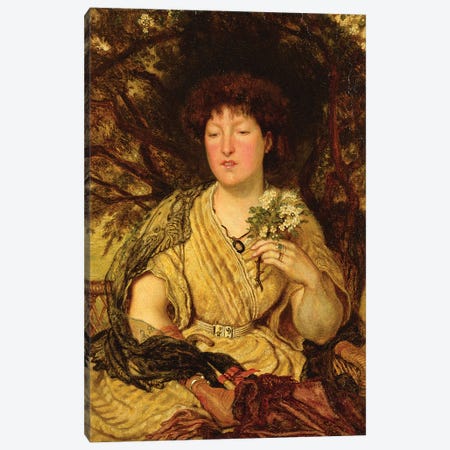 May Memories  Canvas Print #BMN4471} by Ford Madox Brown Canvas Print