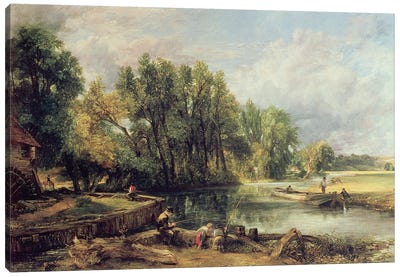 Stratford Mill Canvas Art Print