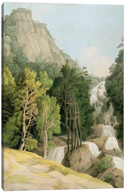 Lodore Falls Canvas Art Print