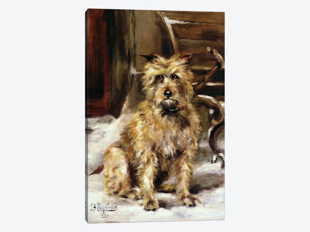 Waiting for Master by Jane Bennett Constable 1-piece Canvas Wall Art