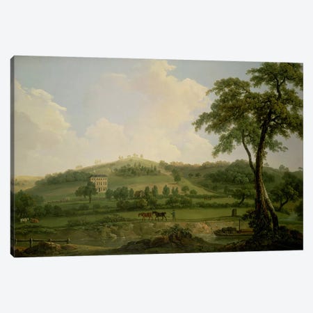 View of Oakage Hall, Colwich  Canvas Print #BMN4579} by Nicholas Thomas Dall Canvas Artwork