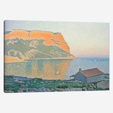 Cap Canaille, Cassis, 1889  Canvas Print #BMN4588} by Paul Signac Canvas Print