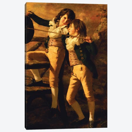 The Allen Brothers Canvas Print #BMN4608} by Sir Henry Raeburn Canvas Wall Art