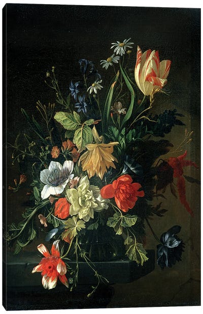 Still Life of Flowers Canvas Art Print