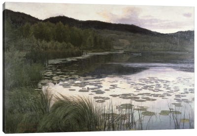 Summer Night, 1886 Canvas Art Print