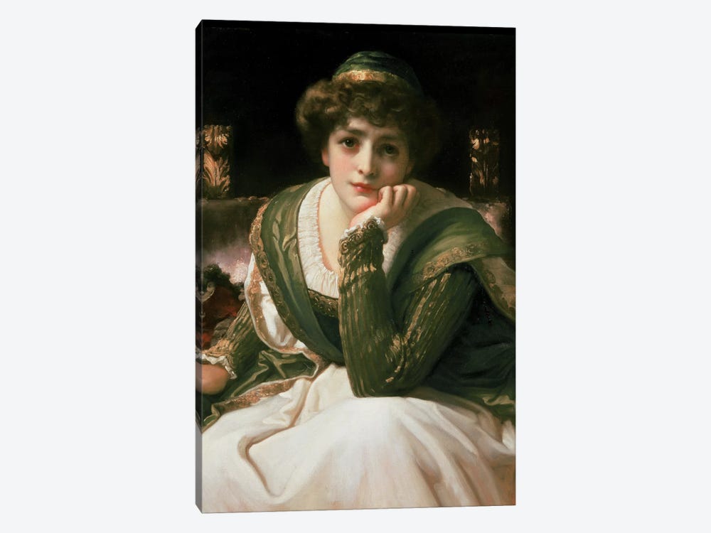 Desdemona  by Frederic Leighton 1-piece Canvas Art Print