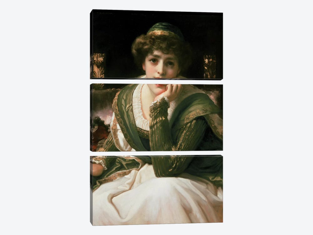 Desdemona  by Frederic Leighton 3-piece Art Print