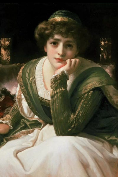 Frederic Leighton: Desdemona  by Frederic Leighton