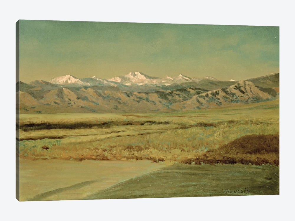 The Grand Tetons, Wyoming  1-piece Canvas Art Print