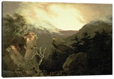 Mountain Sunrise, 1826  Canvas Art Print