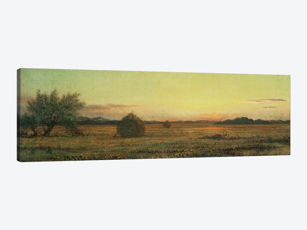 Jersey Meadows  by Martin Johnson Heade 1-piece Canvas Art Print