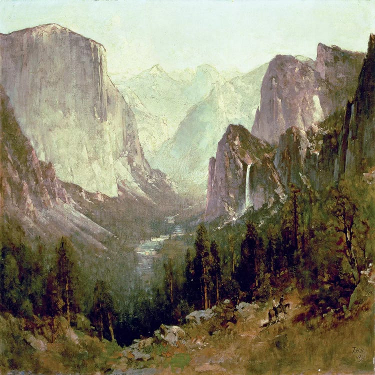 Hunting in Yosemite, 1890 