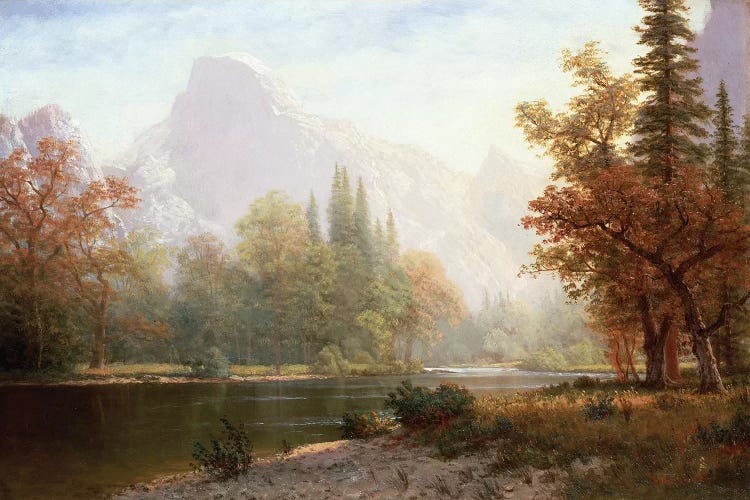 Half Dome, Yosemite  by Albert Bierstadt wall art
