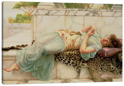 The Betrothed, 1892  Canvas Art Print - Neoclassicism Art
