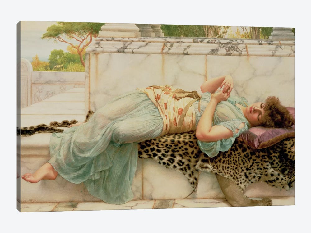 The Betrothed, 1892  by John William Godward 1-piece Canvas Art