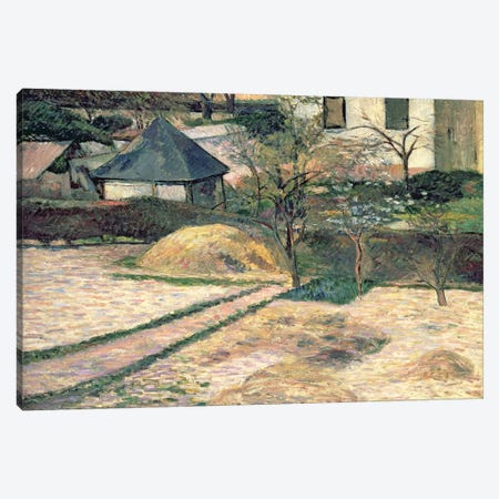 Rouen Landscape, c.1884  Canvas Print #BMN4676} by Paul Gauguin Canvas Art