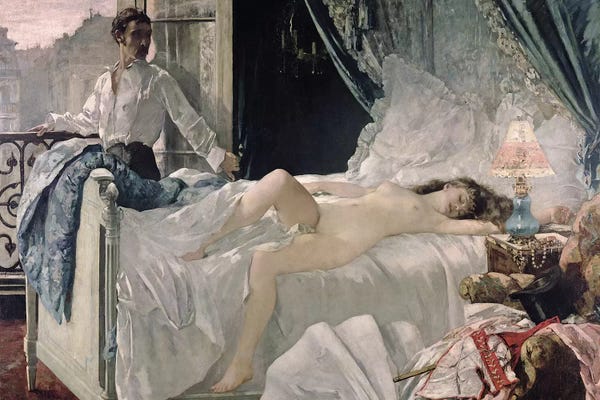 Sleeping & Napping: Rolla, 1878  by Henri Gervex