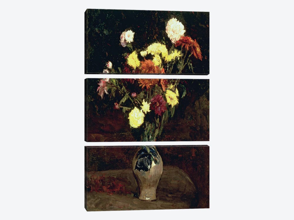 Still Life of Flowers  by Vincent van Gogh 3-piece Canvas Wall Art