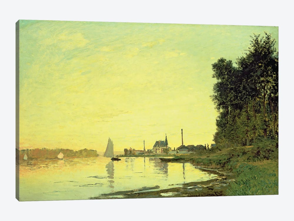 Argenteuil, at the End of the Afternoon, 1872  1-piece Canvas Art Print
