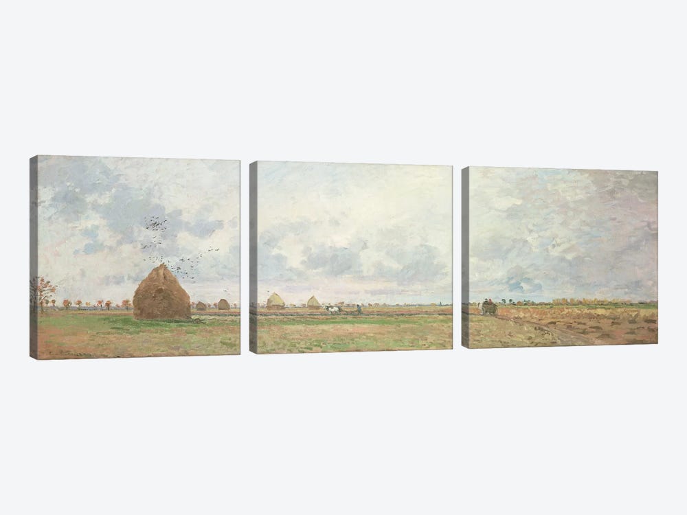Four Seasons, Autumn, 1872   3-piece Canvas Art Print