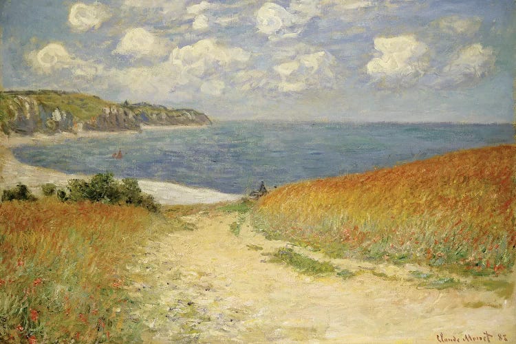 Path in the Wheat at Pourville, 1882 