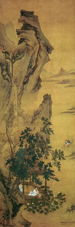 Summer Reverie by the Lotus Pond  by Qiu Ying wall art
