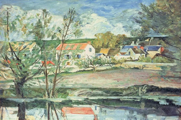 Post-Impressionism: In the Oise Valley  by Paul Cezanne