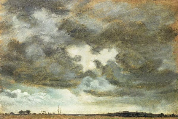 John Constable: A Cloud Study  by John Constable