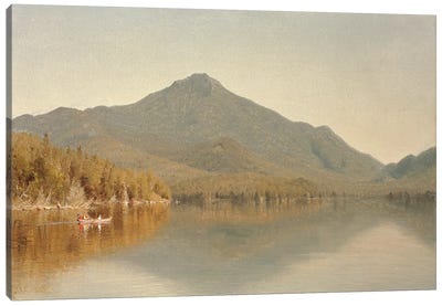 Mount Whiteface from Lake Placid, in the Adirondacks, 1863  Canvas Art Print