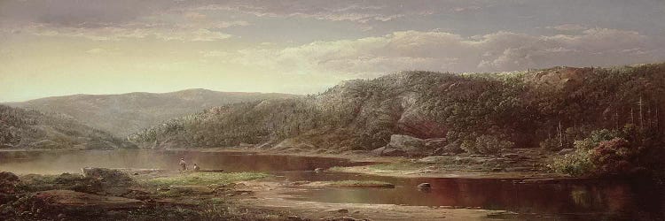 On the Shenandoah, c.1860  by William Sonntag wall art