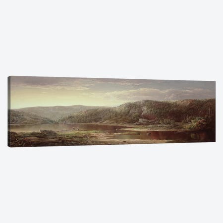 On the Shenandoah, c.1860  Canvas Print #BMN4763} by William Sonntag Art Print