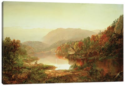 Scene Near Grafton, West Virginia, 1864  Canvas Art Print - Appalachian Mountains